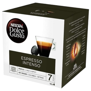 Nescafe Dolce Gusto Capsules Espresso Intenso 16 Pieces 112G