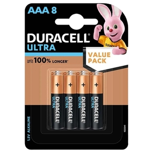 Duracell Ultra Aaa 8 Batteries