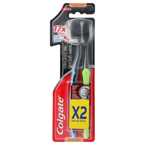 Colgate Slim Soft Toothbrushes 2 Pieces