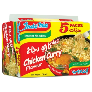 Indomie Noodle Chicken Curry 75G X5