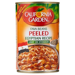 California Garden Foul Peeled Egyptian Recipe 450G
