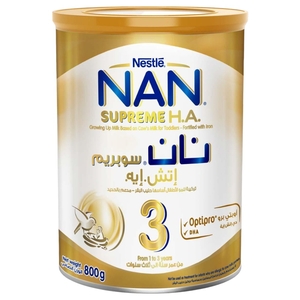 Nestle Nan Stage 3 Growing Up Milk Hypo Allergenic From 1 To 3 Years 800G
