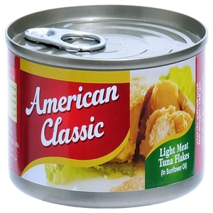 American Classic Light Tuna Flakes In Oil 170G