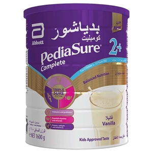 Pediasure Complete Triple Sure Vanilla 2+ From 2 To 10 Years 1600G