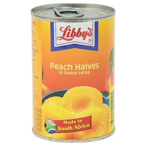 Libby's Peach Halves In Heavy Syrup 420G