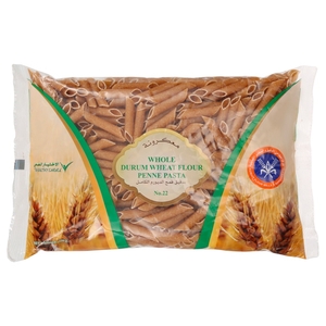 Kuwait Whole Durum Wheat Flour Penne Pasta 400G