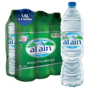 Al Ain Bottled Drinking Water 1.5Ltr x 6