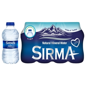 Sirma Natural Mineral Water 330Ml X 12