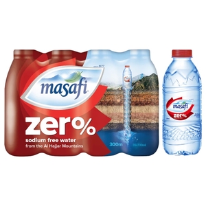 Masafi Zero Sodium Mineral Water 330Ml X 24