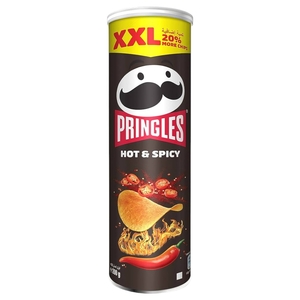 Pringles Potato Chips Hot & Spicy Xxl 200G