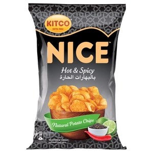 Kitco Kettle Nice Chips Hot & Spicy 14G