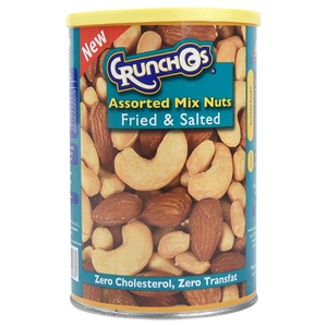 Crunchos Assorted Mix Nuts Fried & Salted 350G
