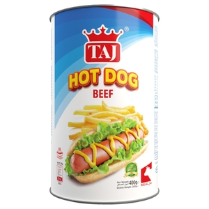 Taj Hot Dog Beef 400G