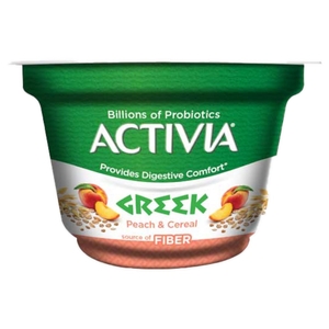 Activia Greek Yogurt Peach And Cereal 150G