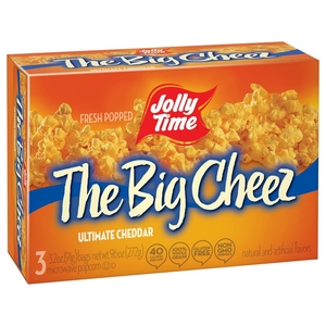 Jolly Time Microwave Popcorn Cheese 284G