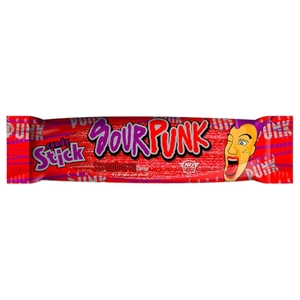 Sour Punk Candy Stick With Strawberry 50G