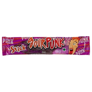 Sour Punk Candy Stick With Black Berry 50G