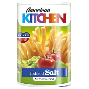American Kitchen Iodized Salt 737G