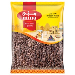 Mina Masoor Whole 500G