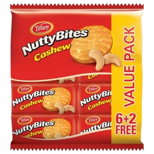 Tiffany Nutty Bite Cashew Nut 81G X 8