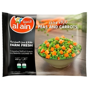 Al Ain Frozen Peas & Carrots 400G