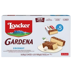 Loacker Gardena Coconut Wafer 38G X 5