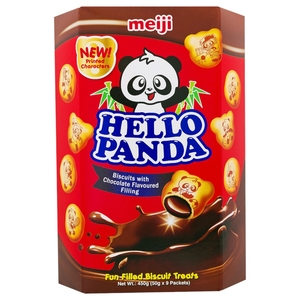 Meiji Hello Panda Biscuits 450G
