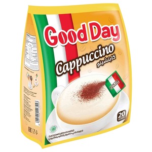 Good Day Instant Cappuccino Sugar Free 12G X20