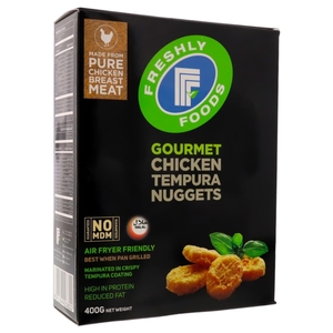 Freshly Tempura Chicken Breast Nuggets 400G