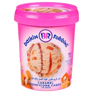 Baskin Robbins Ice Cream Caramel Honey Comb 500Ml
