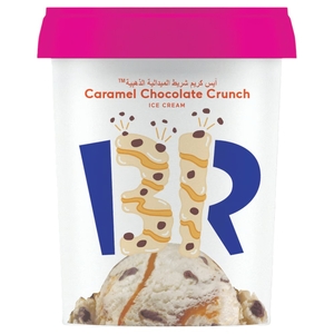 Baskin Robbins Ice Cream Caramel Chocolate Crunch 1L