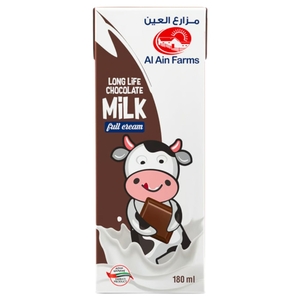 Al Ain Farms Long Life Chocolate Milk 180Ml