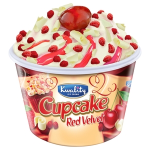 Kwality Ice Cream Cupcake Red Velvet 150Ml