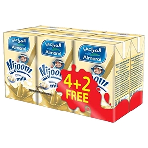 Almarai Nijoom Milk Vanilla 150Ml X6