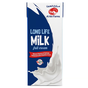 Al Ain Farms Long Life Milk Full Fat 180Ml