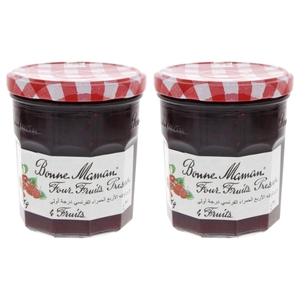 Bonne Maman Jam Four Fruits 370G X2