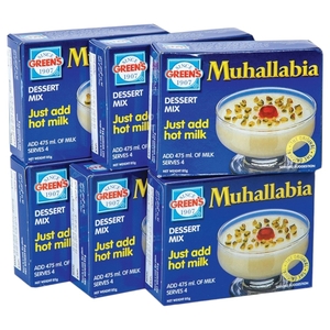 Green's Muhallabia Dessert Mix 85G x 6