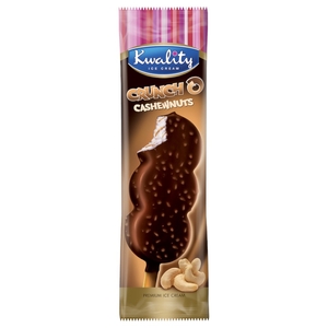 Kwality Ice Cream Cruncho Cashew 120Ml