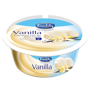 Kwality Vanilla Ice Cream 125Ml