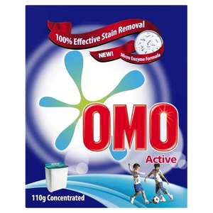 Omo Powder Active Concentrated 110G