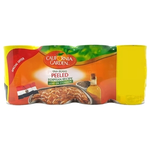 California Garden Foul Peeled Egyptian Recipe 450G