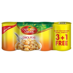 California Garden Chick Peas 400G X4