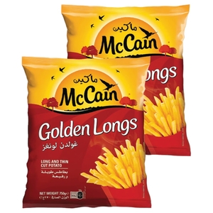 Mccain Golden Longs French Fries 750G X 2