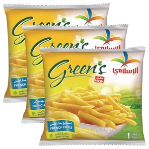 Al Islami Frozen French Fries 1Kg X3