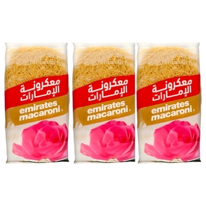 Emirates Macaroni Fine Vermicelli 500G X 3
