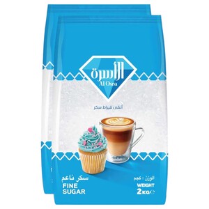 Al Osra White Sugar 2Kg X2
