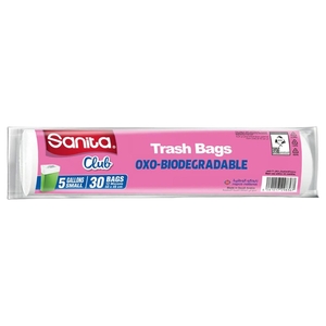 Sanita Trash Bag Scented 5 Gallon 30 Pieces