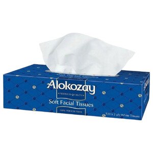 Alokozay Facial Tissue Soft 2 Ply 100 Sheets