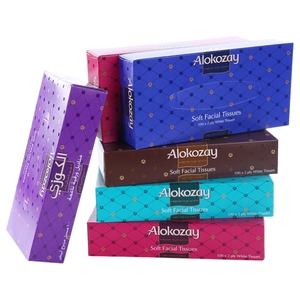 Alokozay Facial Tissue Soft 2 Ply 100 Sheets X6