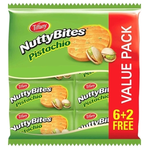 Tiffany Nutty Bites Pistachio 72G X 8